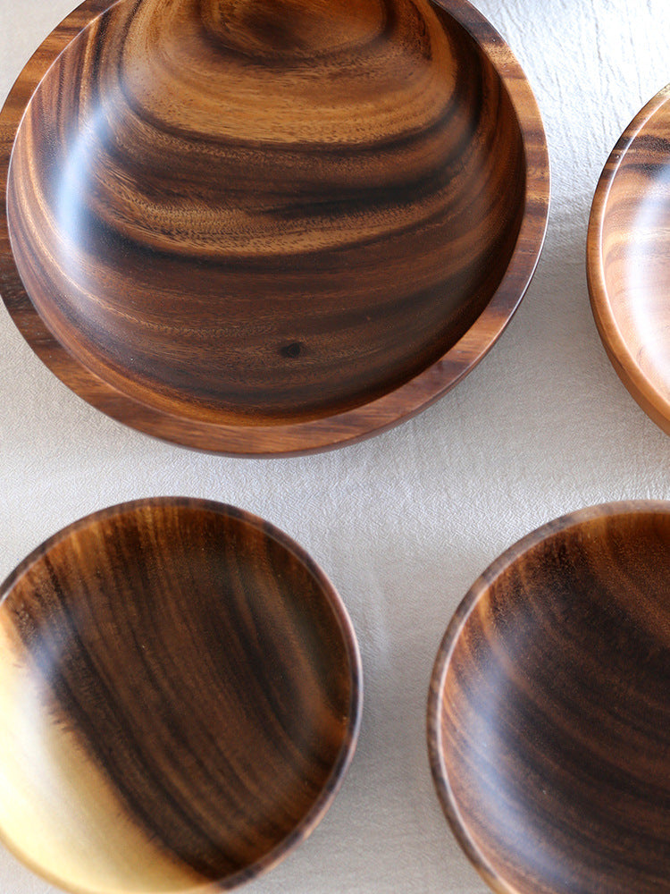Acacia Wooden Bowl Wooden Tableware