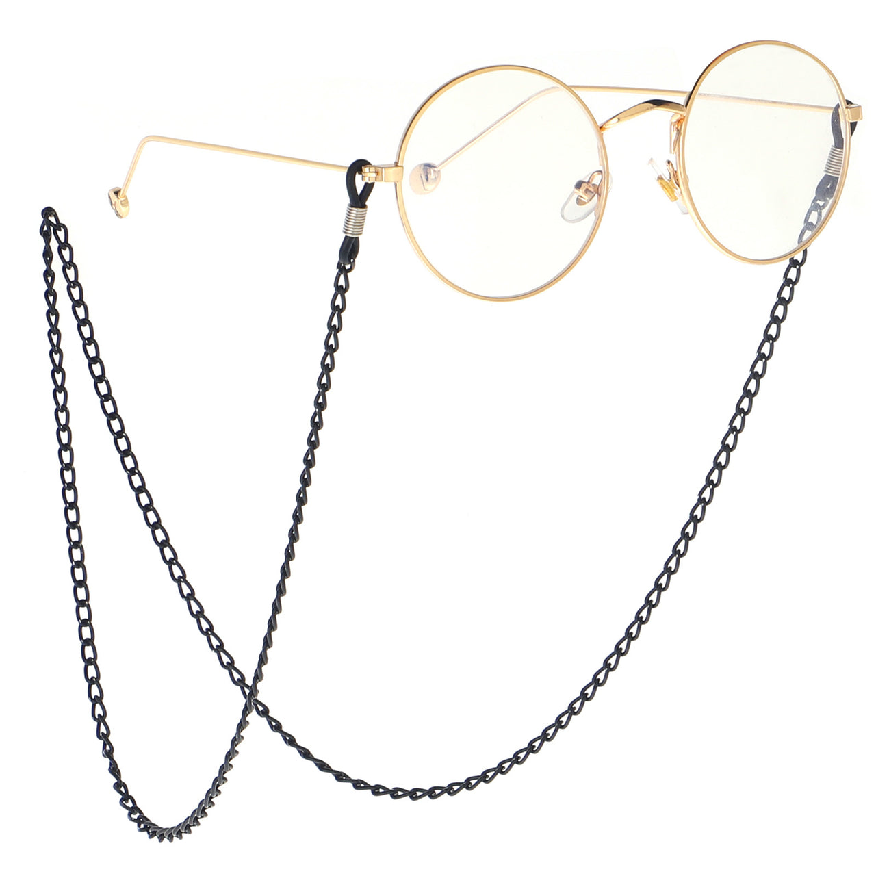 Black Sunglasses Non-slip Hanging Chain