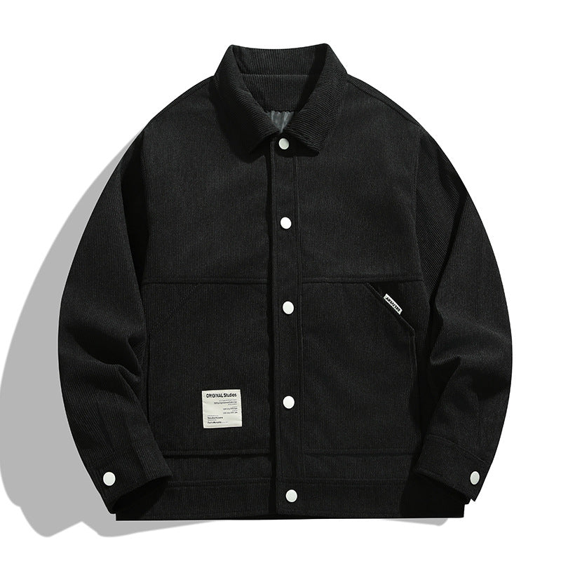 Men's Lapel Casual Jacket Urban Simplicity