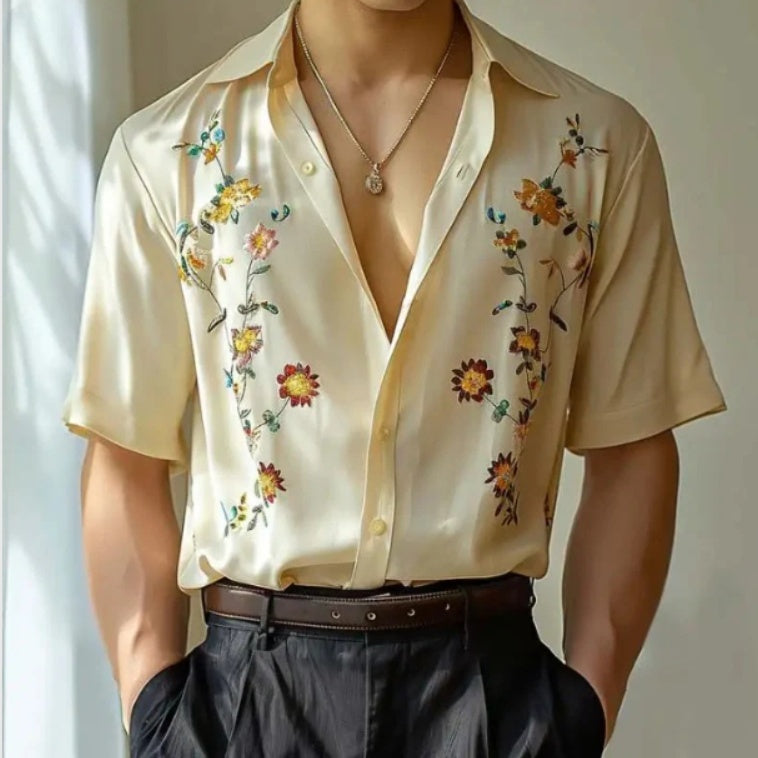 Large Creative Printed Shirt