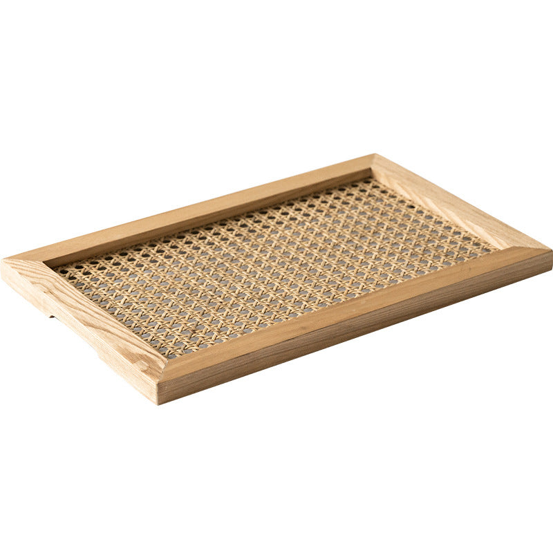 Woven Wooden Pallet With Japanese Rattan