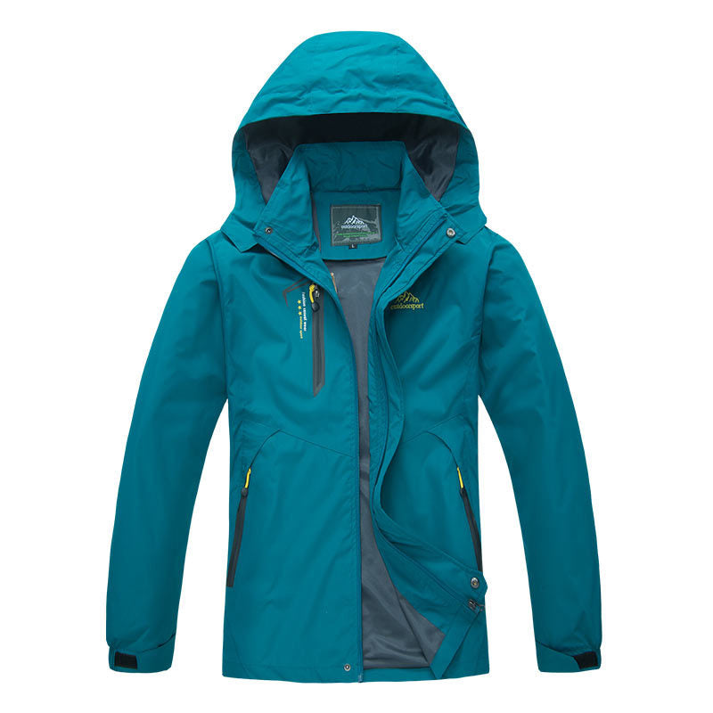 Men's And Women's Outdoor Thin Waterproof Jacket