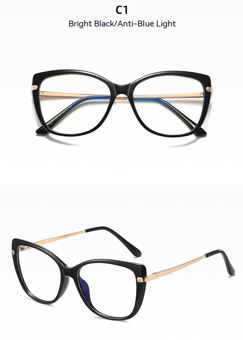 Matching Degree Myopia Large Face Glasses