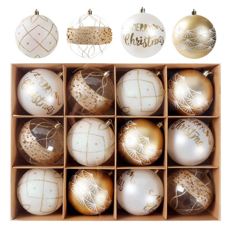 Christmas Kraft Paper Tree Decorative Ornaments