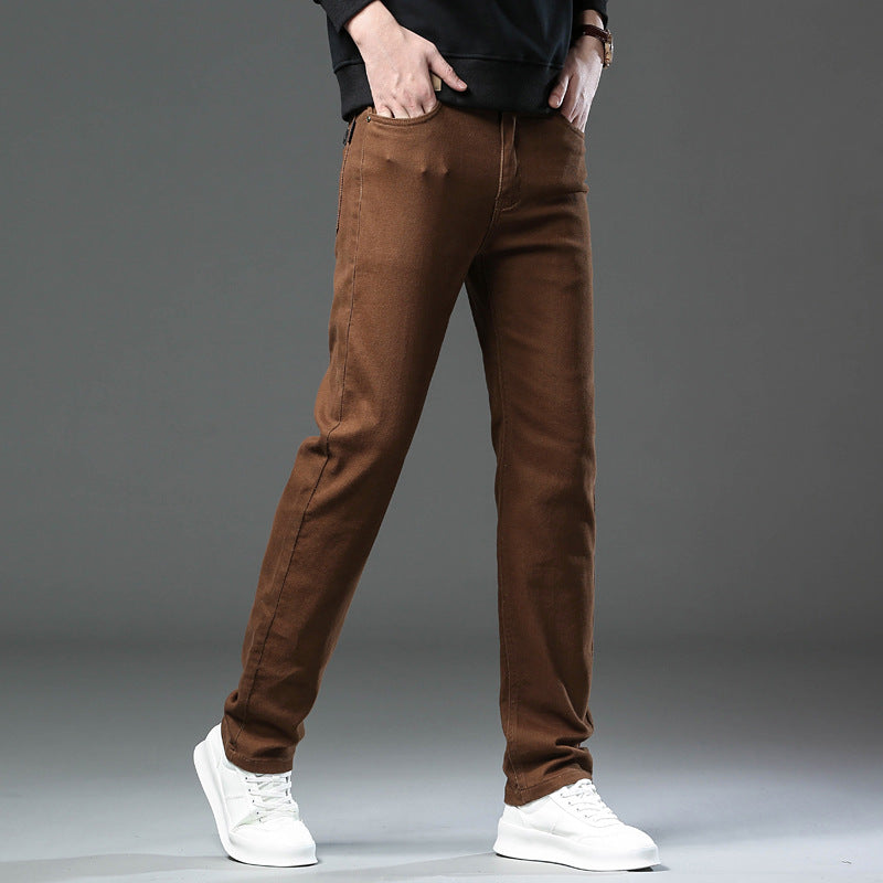 Men's Straight Trendy Slim Fitting Casual Pants