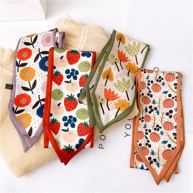 Fashion Printed Scarves With Versatile Decorative Scarves