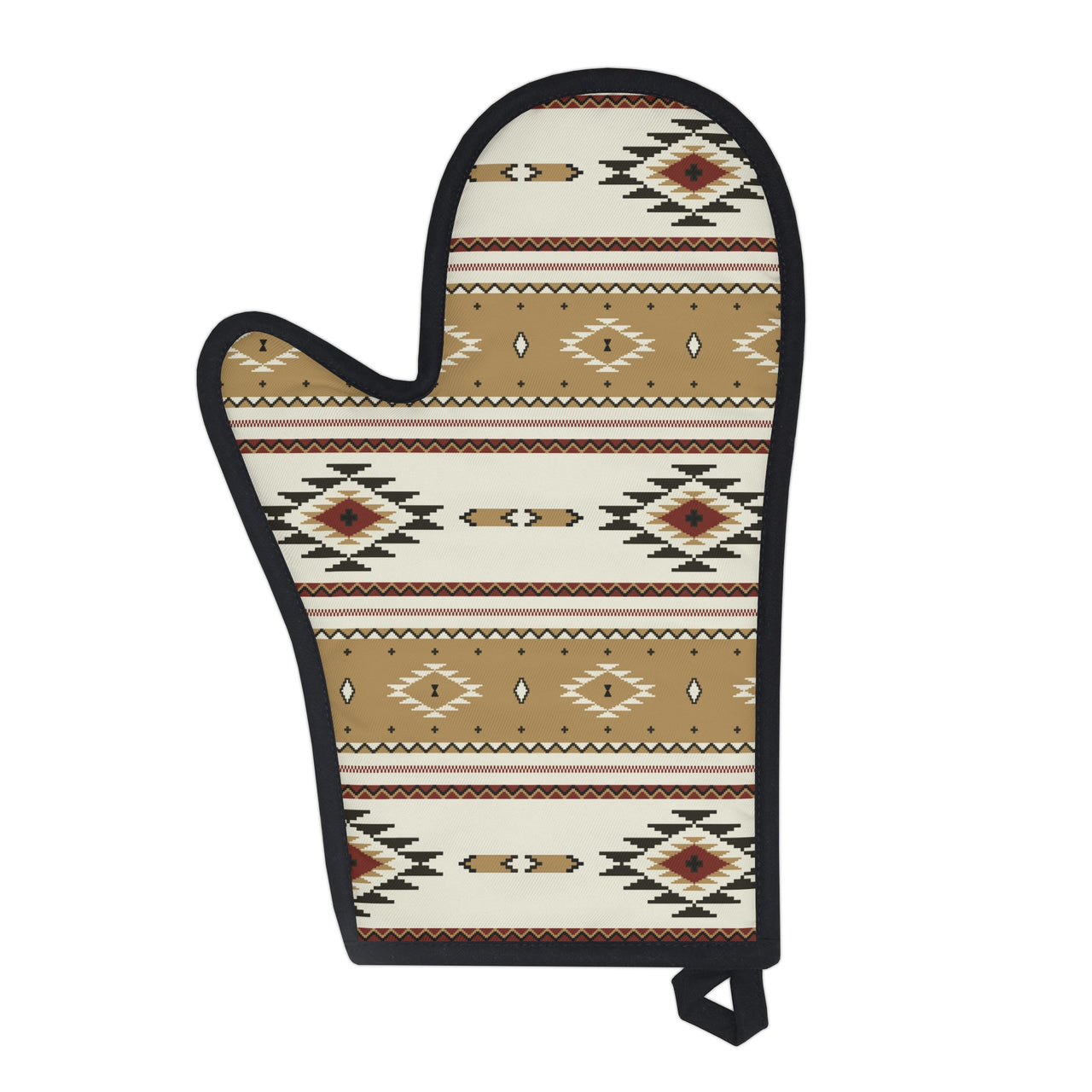 Western Oven Glove, Mexican Blanket Print Oven Glove, Midwestern Oven Glove