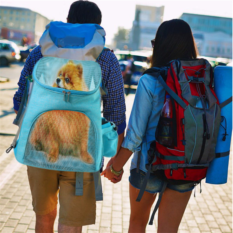 Multifunctional And Convenient Foldable Pet Backpack