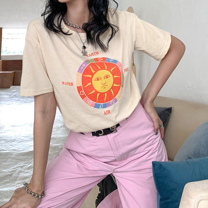 Retro Astrology Sung T-Shirt