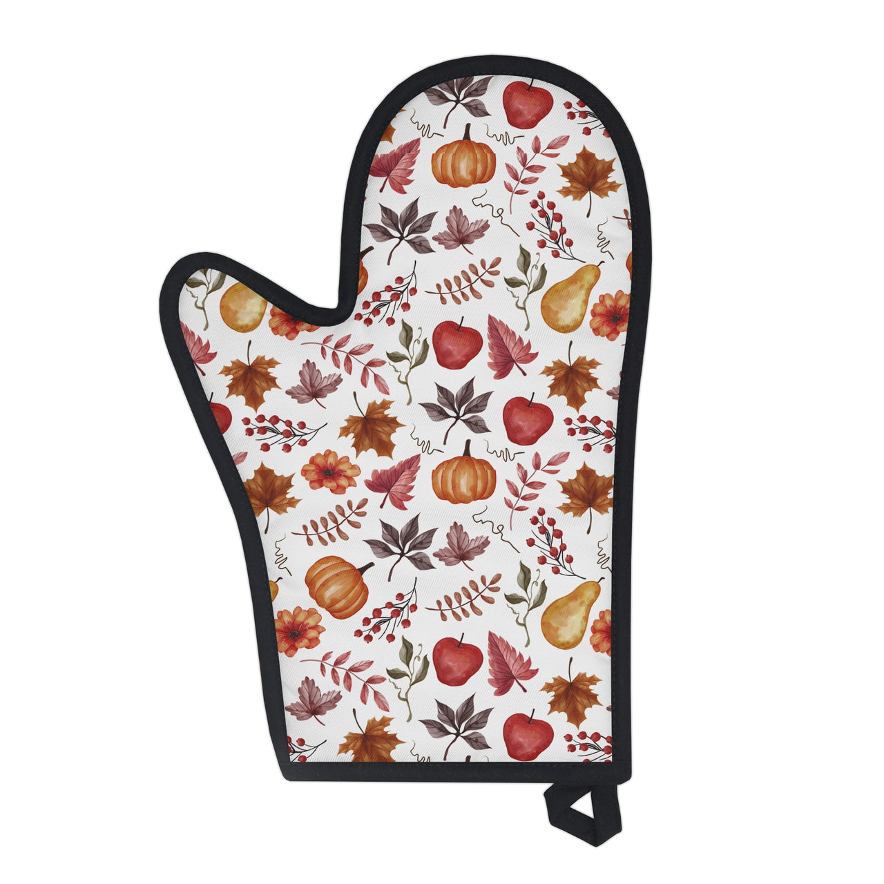 Fall Leaves Oven Glove, Autumn Oven Glove, Thanksgiving Oven Glove