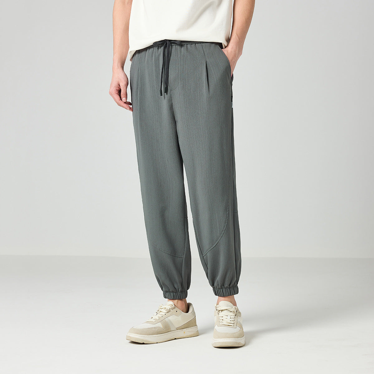 Thin Cool Casual Pants Simple Ankle-length