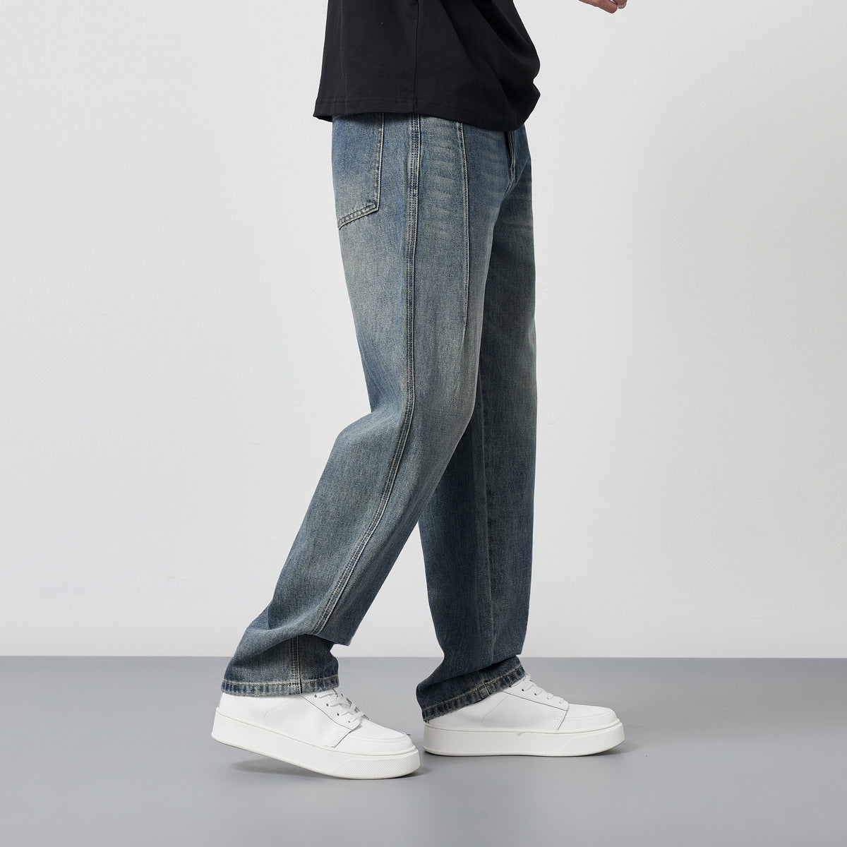 Men's Boot-cut Loose Jeans Leisure