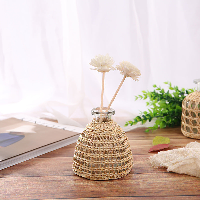 Hand-woven Glass Aroma Vase Ornaments
