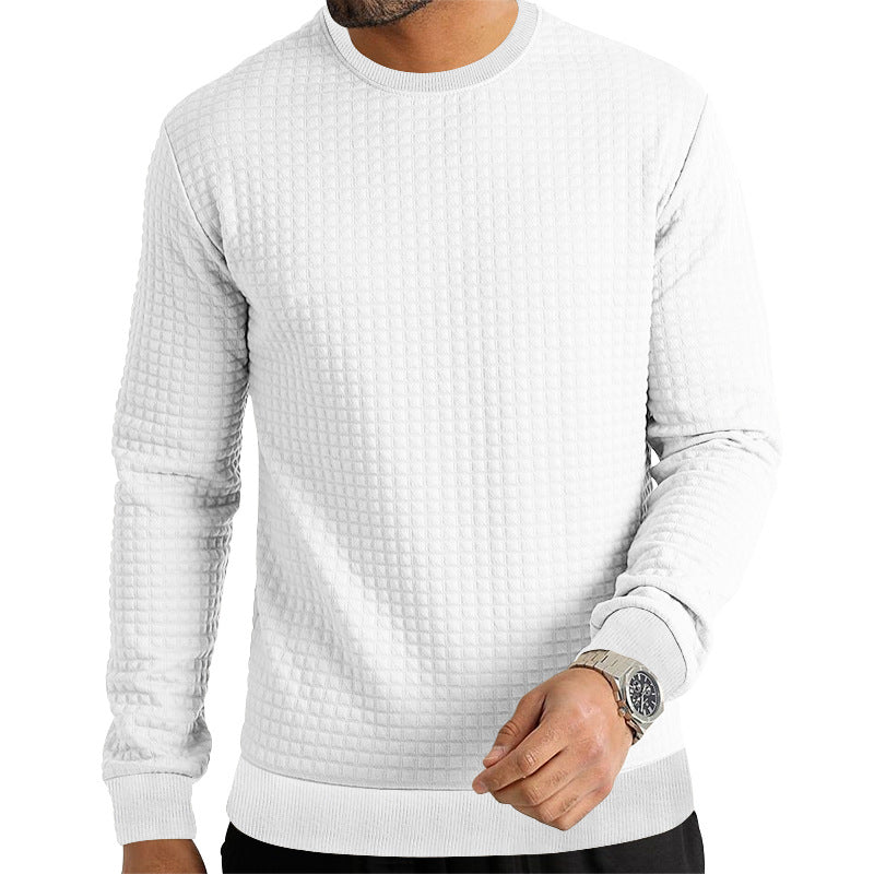 Men's Fashion Casual Round Neck Long Sleeve T-shirt