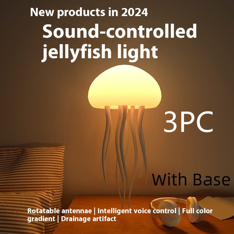 Jellyfish Mood Lamp LED Jellyfish Night Light Smart Table Lamp For Bedside Desk Gift for Kids