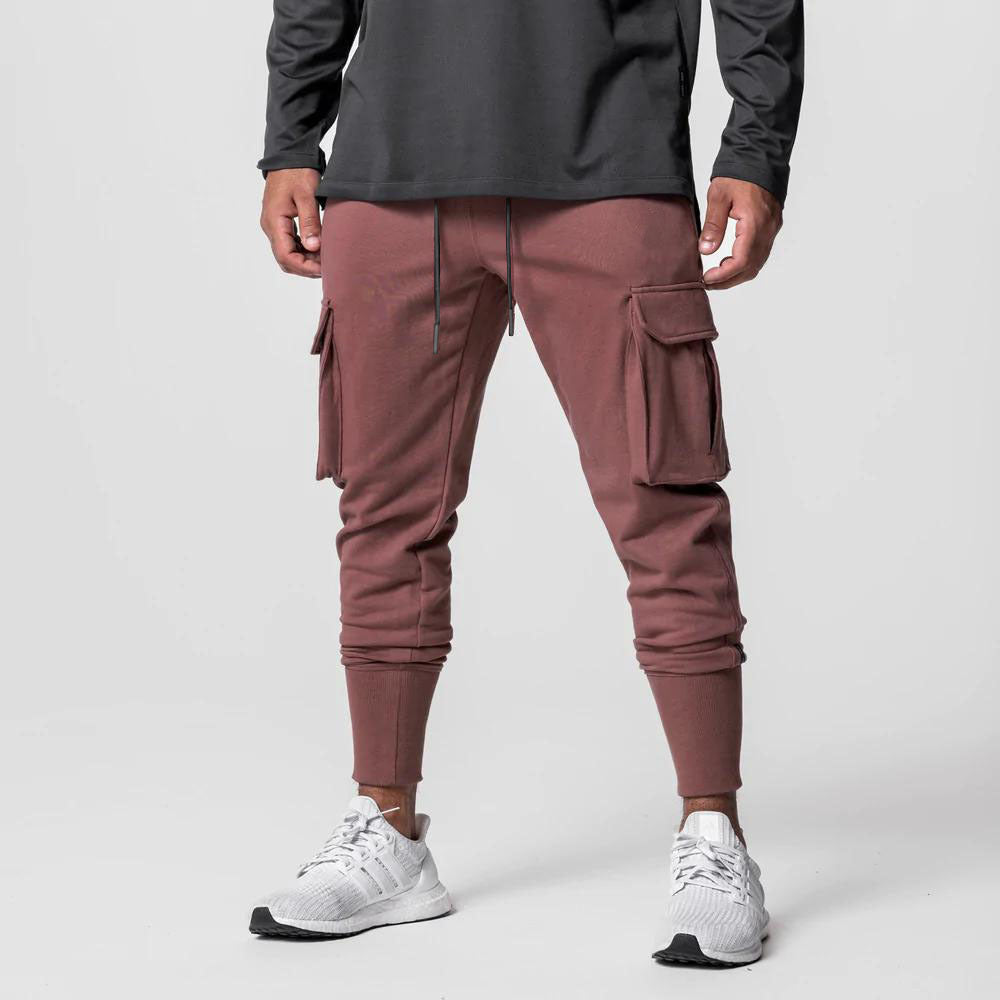 Men's Trend Fashionable Cargo Pants Slim Fit Multi-pocket