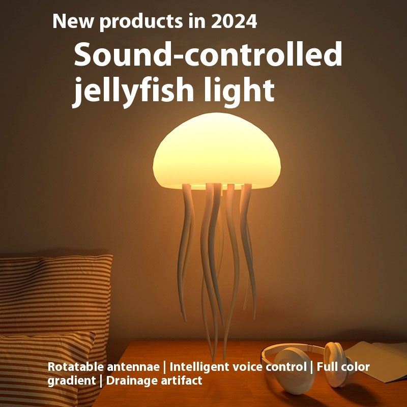 Jellyfish Mood Lamp LED Jellyfish Night Light Smart Table Lamp For Bedside Desk Gift for Kids