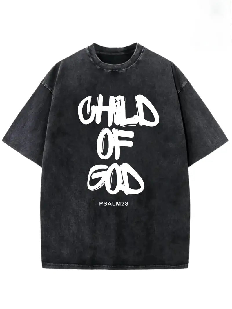 Men's Child Of God Printed Short Sleeved Shirt