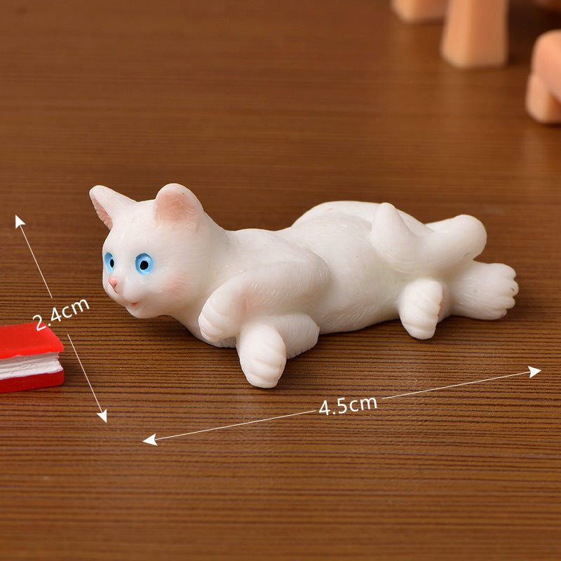 Home Fashion Mini Cat Decoration