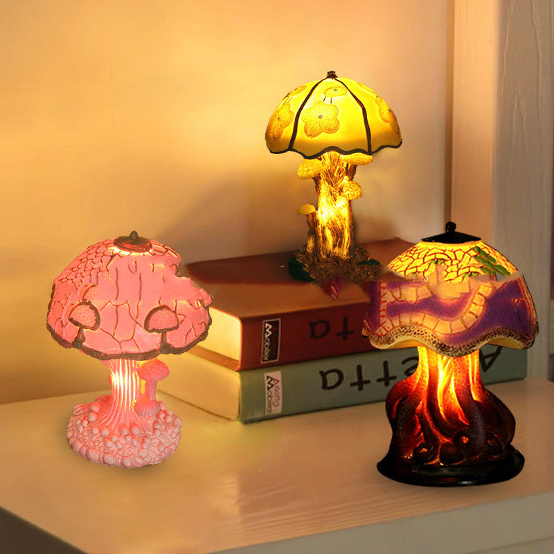 Mushroom Colorful Table Lamp Desktop Decoration