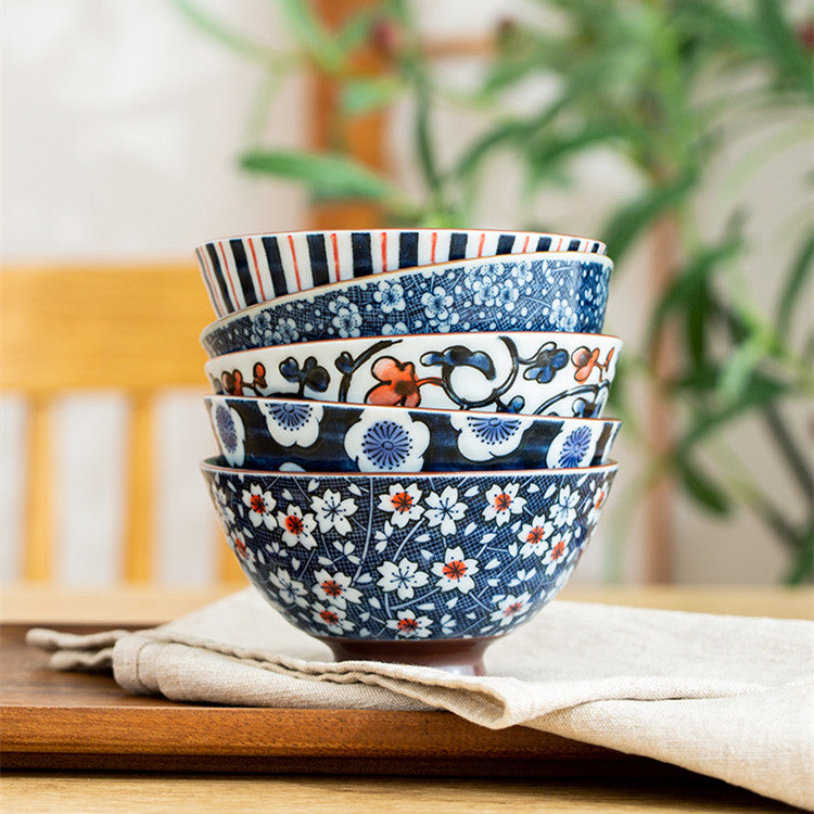 Household Fashion Simple Ceramic Soup Bowl