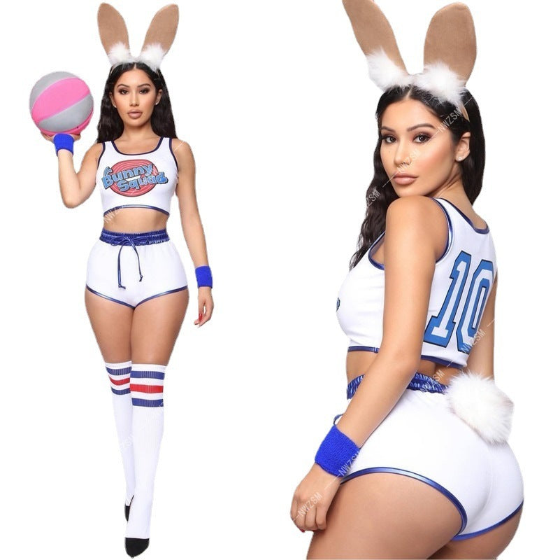 Halloween Space Jam Vest Shorts Two-piece Set