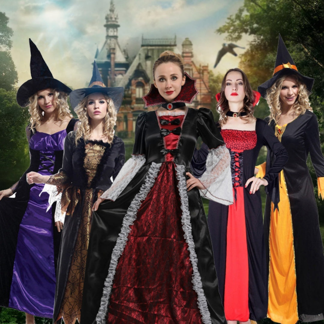 Halloween Costume Witch Vampire Dress Up Party