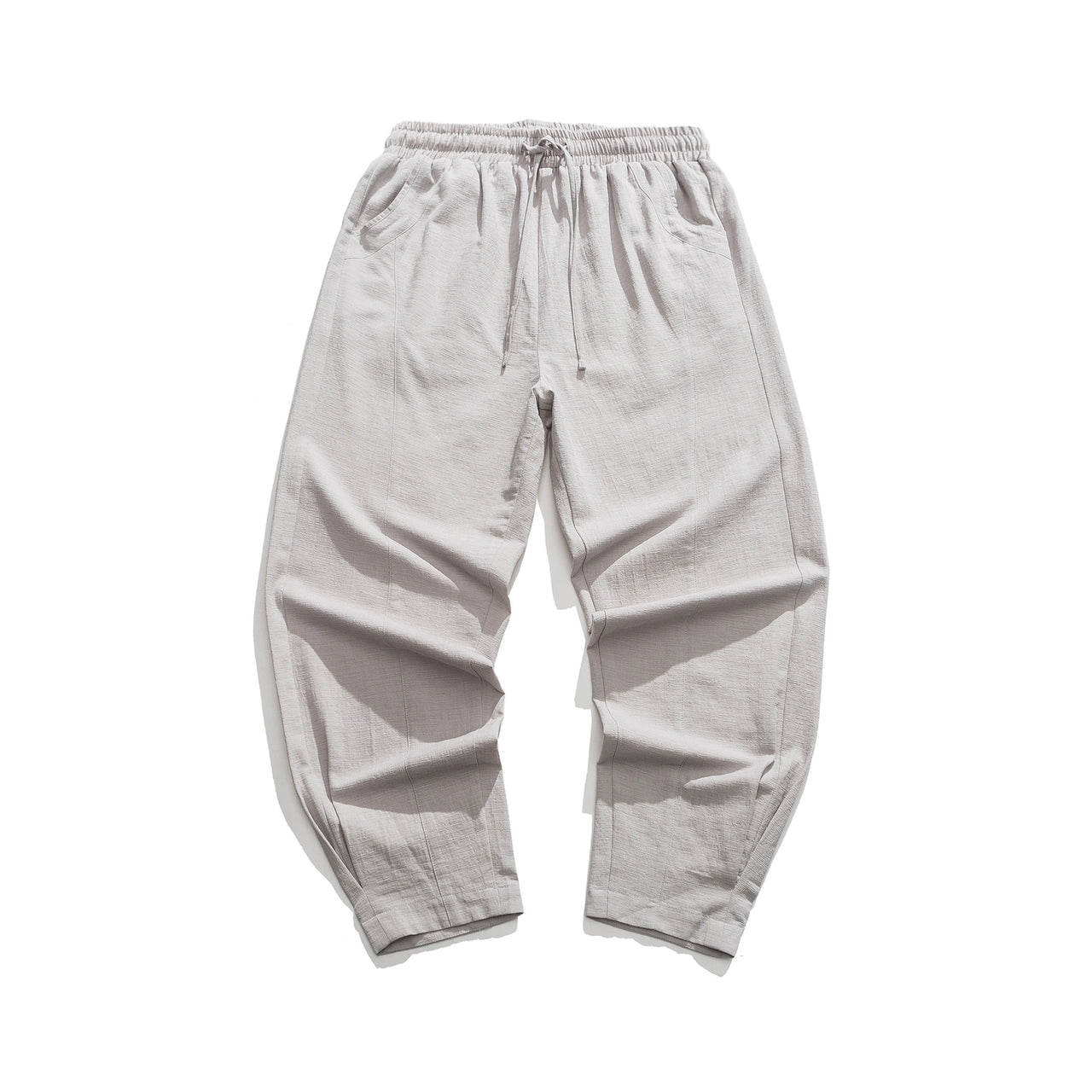 Men's Casual Pants Fashion Linen Trendy Straight