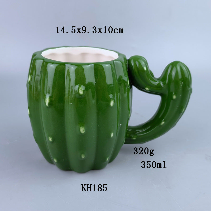 Creative Ceramic Cactus Mug