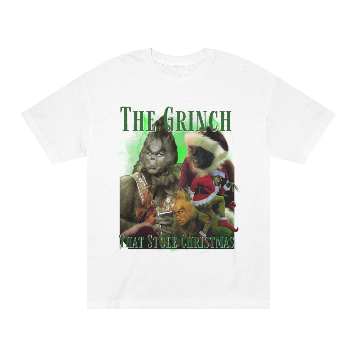 The Grinch Vintage Shirt, Jim Carrey Retro Shirt, Christmas Bootleg Shirt, 90s Vintage Graphic Christmas Tee