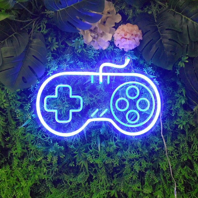 Gaming Controller Bar Decoration LED Neon Light