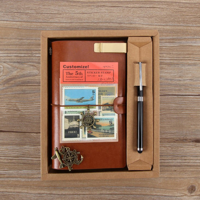 Loose Leaf Business Book Suit Gift Box Literary Notebook Creativity
