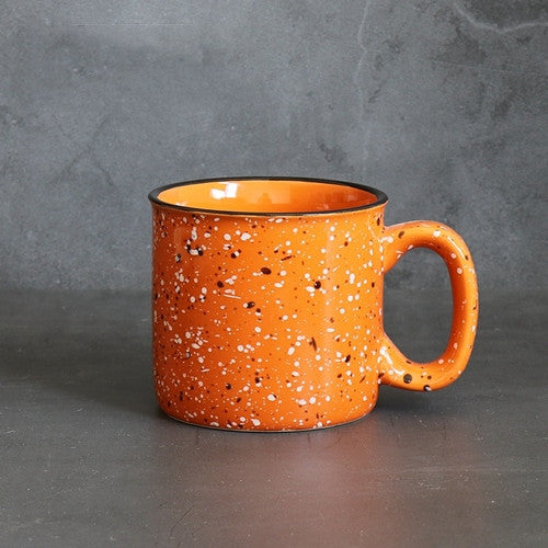Abstract Starry Sky Retro Large Capacity Mug Ceramic Mug