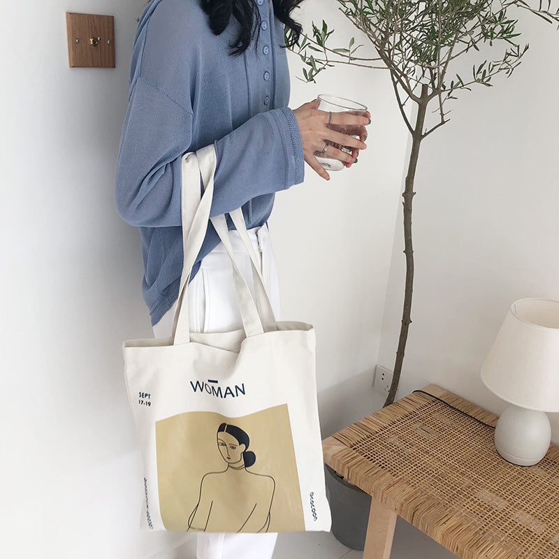 Canvas Bag Mori Girl Literary Shoulder Bag