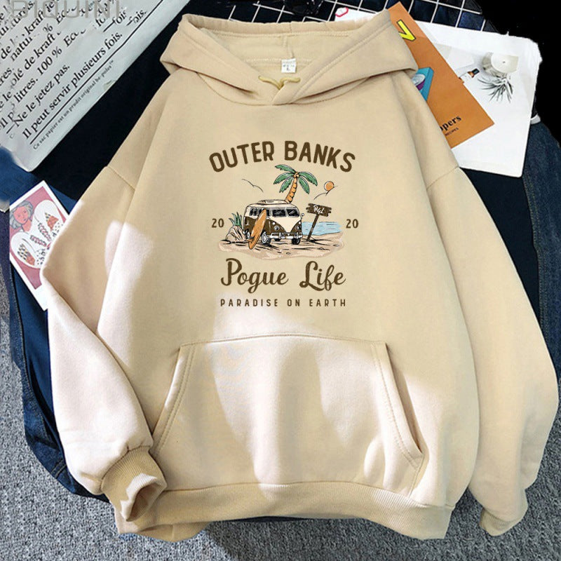 Outer Banks Pogue Life Graphic Hoody Autumn Winter Hoodies