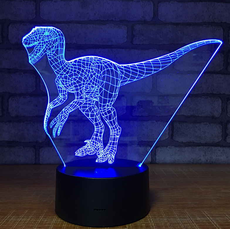 Electronic LED Table Lamp Plug-In 3d Night Light