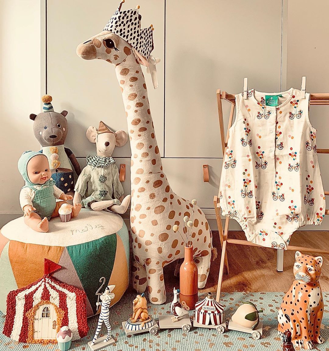 Nordic Creative Cute Giraffe Plush Toy