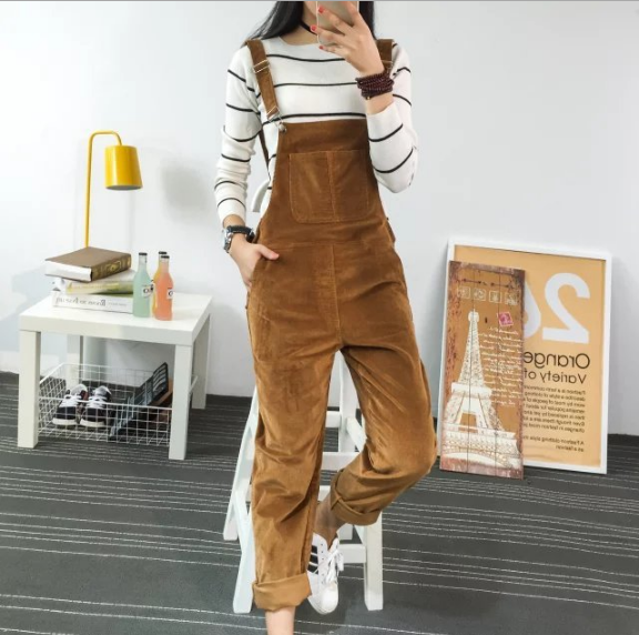 Chance Corduroy Overalls (3 Colors)