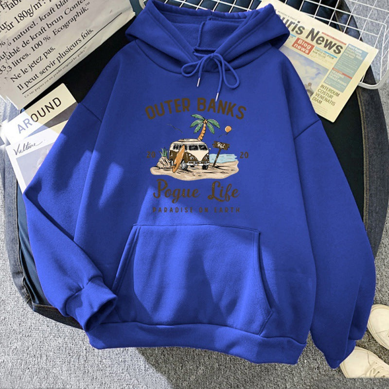 Outer Banks Pogue Life Graphic Hoody Autumn Winter Hoodies