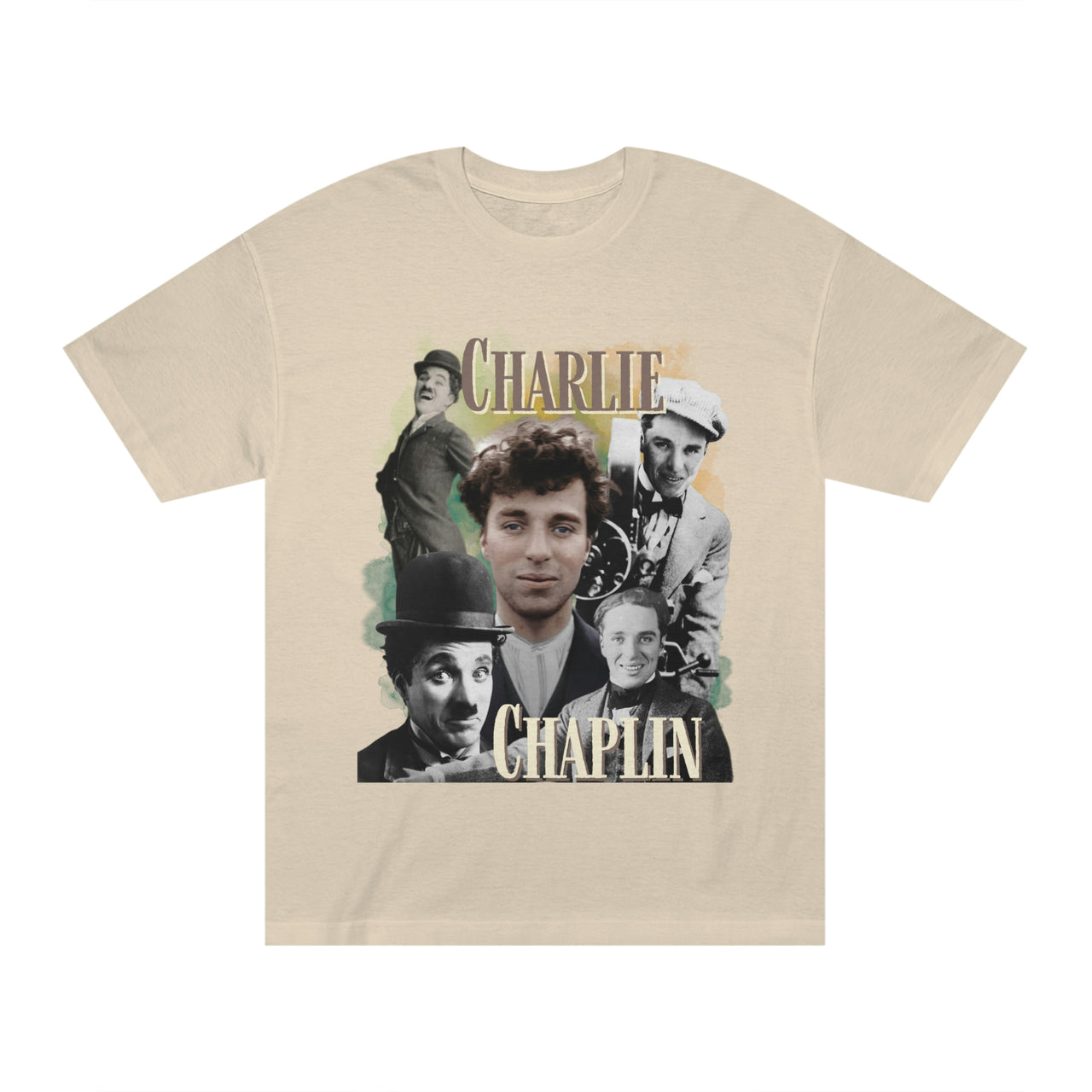 Charlie Chaplin Shirt, Bootleg Shirt Vintage Style English Comic Actor Fan Gift TShirt, Y2K Charlie Chaplin Fan Tee