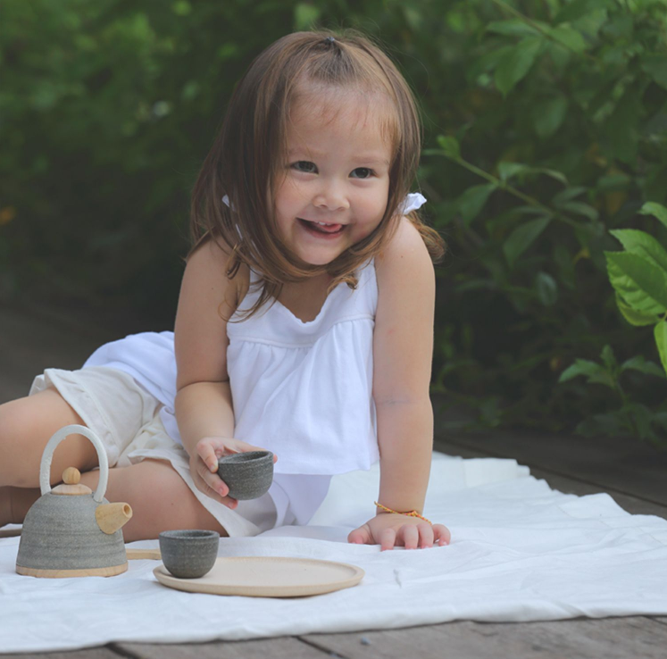 Montessori Classic Tea Set For Baby Play House