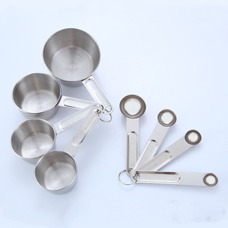 Stainless Steel Measuring Spoons Kitchen Scale Tool