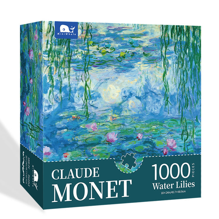 1000 Pieces Of Monet's Oil Painting Puzzle