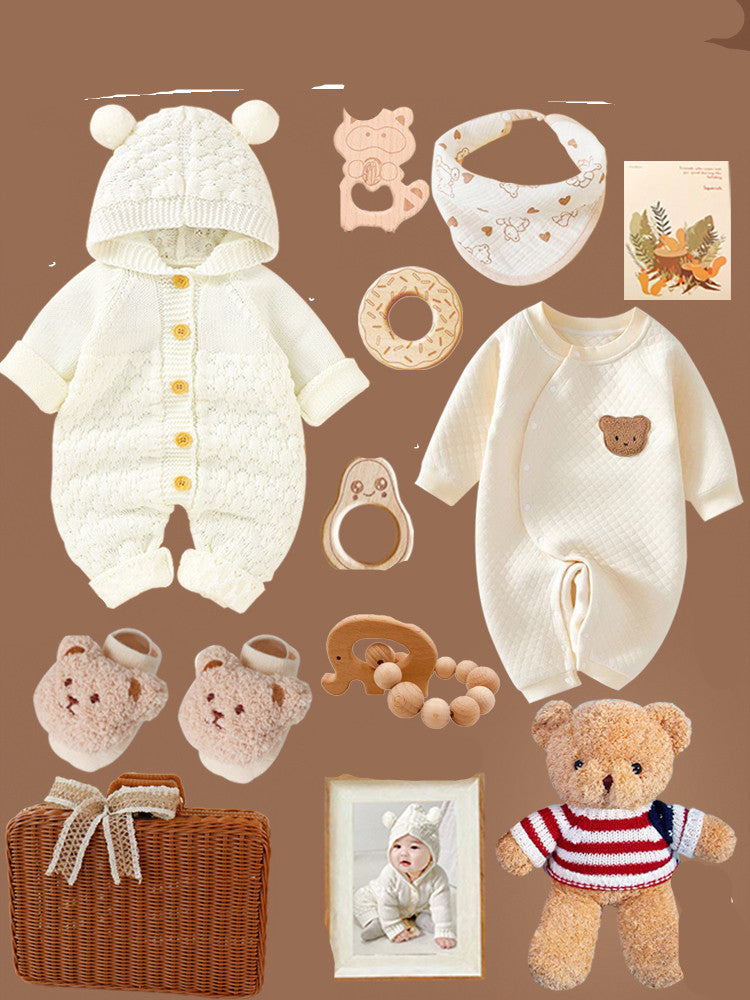 Full Moon Baby Shower Gift Clothes Set