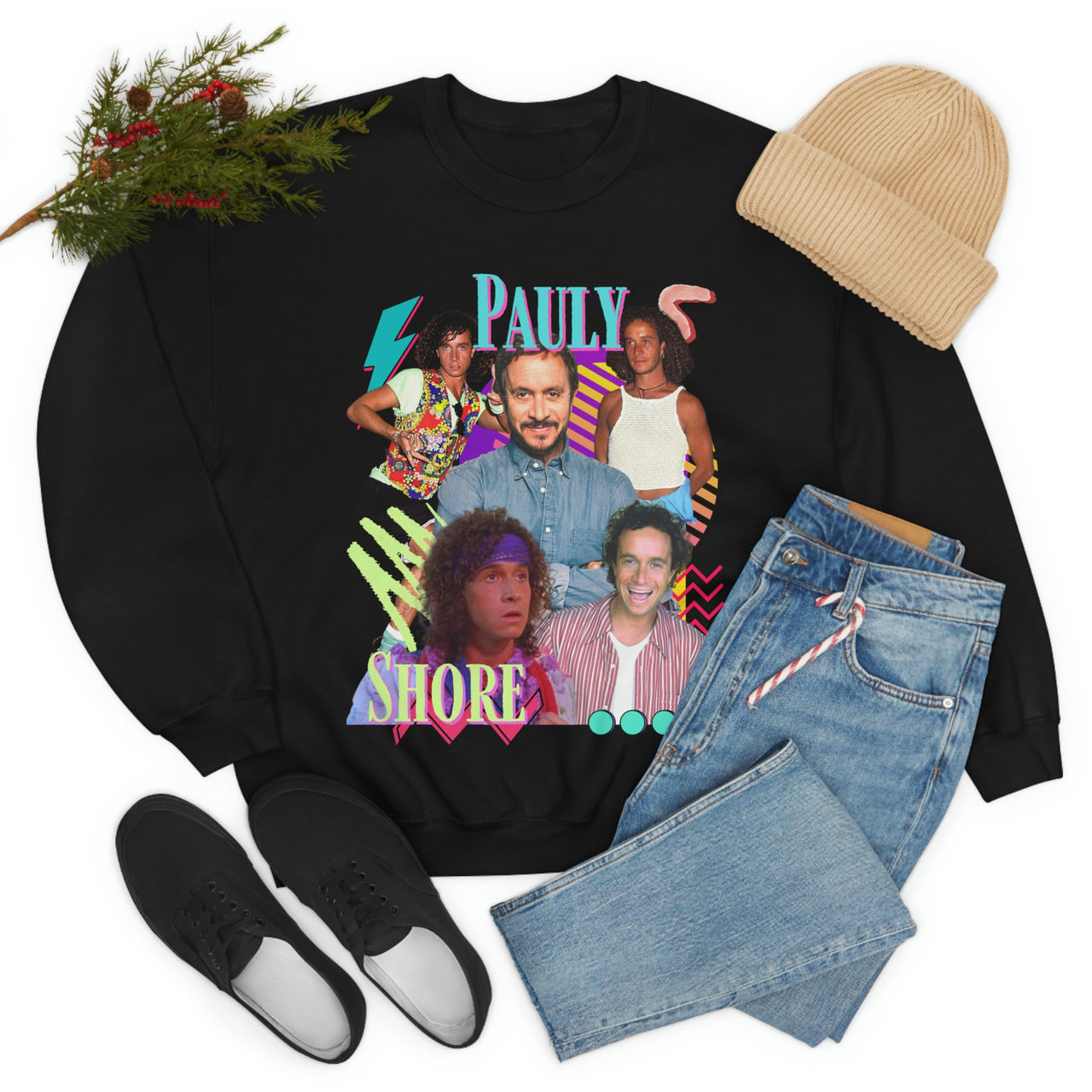 Pauly Shore Sweatshirt, Vintage Style 90s Comedy Pullover, 90s Bootleg Aesthetic Sweatshirt