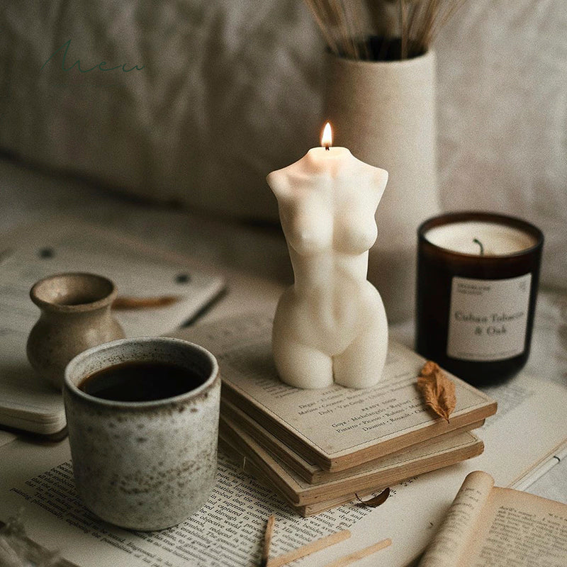 Artistic Body Candle Bedroom Decoration