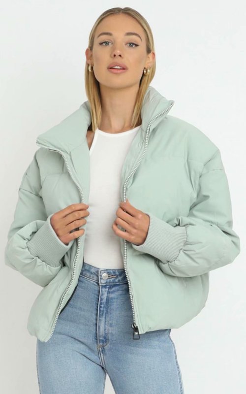 Casual All-Match Stand Collar Bread Jacket Puffer Coat