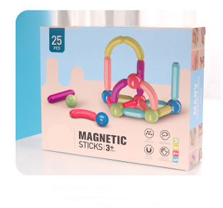 Assembled Magnetic Building Blocks Toy Early Education