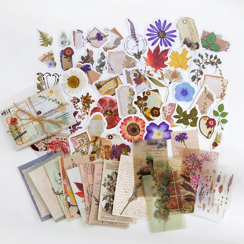 DIY Decorative Stickers For Collage, Scrapbooking, Journaling