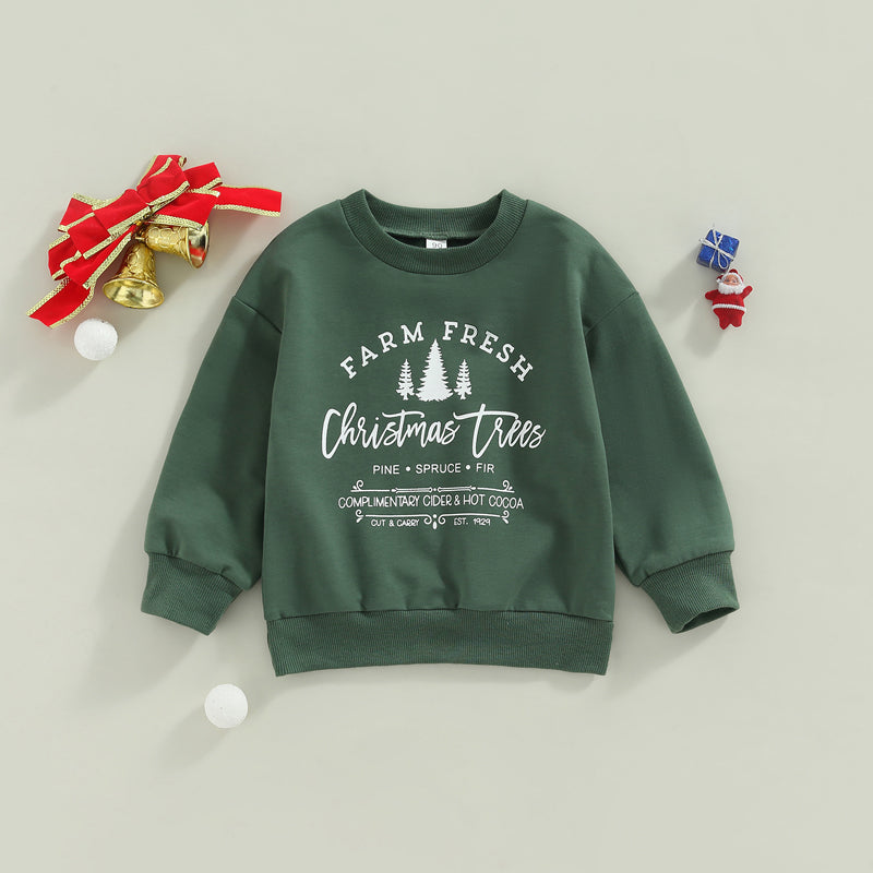 Children's Sweater On Christmas Day